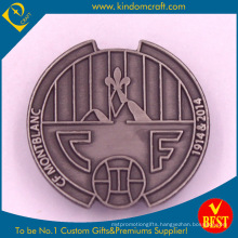 Antique Silver Plating 3D Metal Coin for Souvenir Gifts